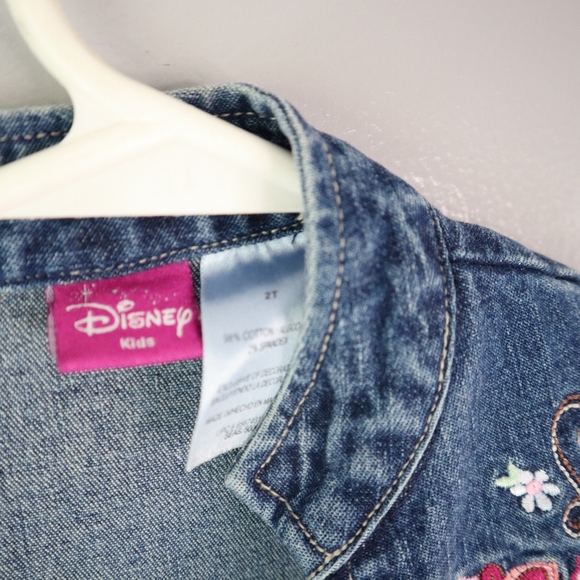 Disney Minnie Mouse  Kids Jean Jacket - Picture 3 of 3